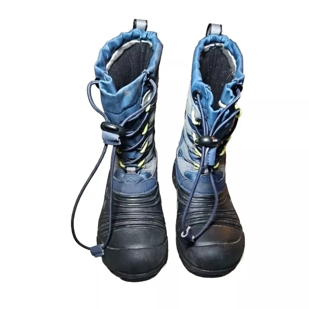Merrell Kid's Blue Snow Quest Lite 3.0 Waterproof Boot 12